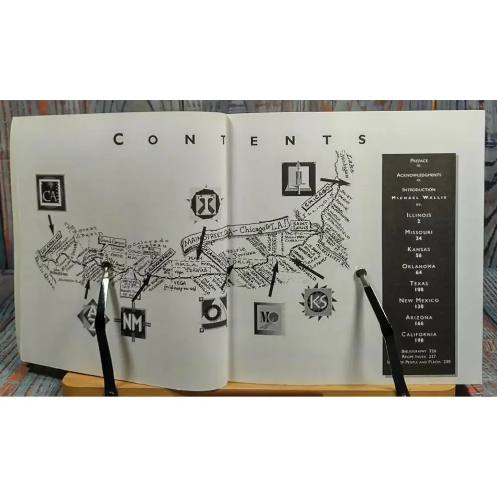 The Route 66‎ Cookbook by Marian Clark